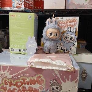 Sea Salt Coconut Exciting Macaron Plush Keychain Authentic